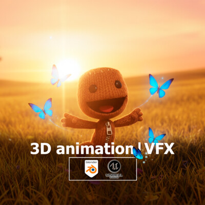 анимированный персонаж| vfx