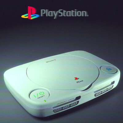 Sony PlayStation 1(PsOne) стиль 90ых(анимация)