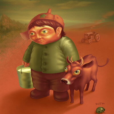 Мальчик и Корова