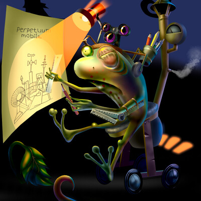Perpetuum frog
