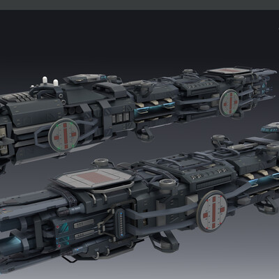 Сoncept and game model for "STAR CONFLICT"   animation from Star Conflict artist