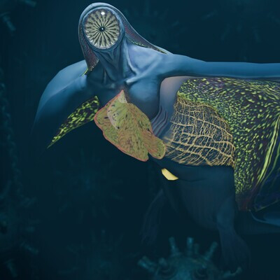 Deepwater mermaid