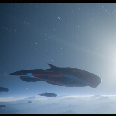 Space Ship - Corvette
