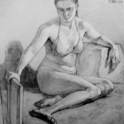 Натурщица
