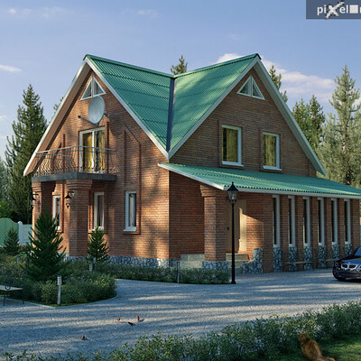 Загородный домик