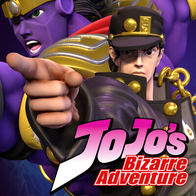 Jotaro Kujo/Jojo Bizare Adventure.3D Print Model