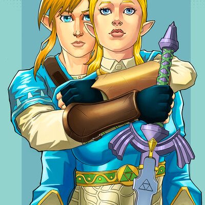 Link and Zelda