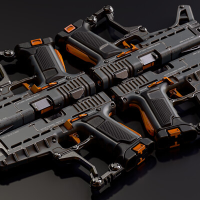 "Vector" concept gun