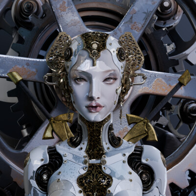 Steampunk robot