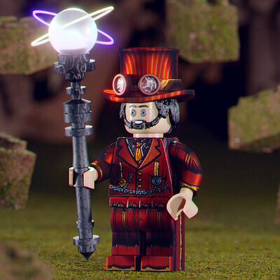 Lego-человечек волшебник