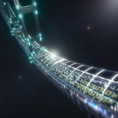 Space Station [RenderMan]