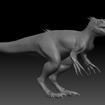 Highpoly динозавр