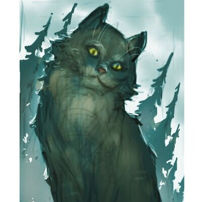 кот байун speedpaint