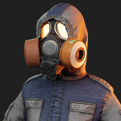 ОЗК-Ф Gameready lowpoly костюм