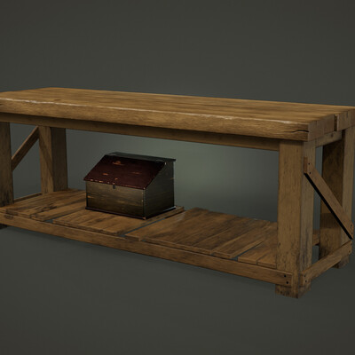 Medieval Workbench (Средневековый верстак)