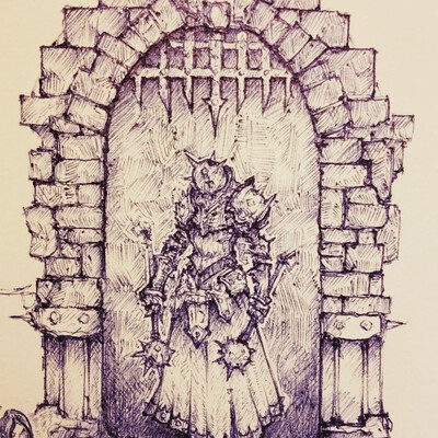 Traditional sketch 3
