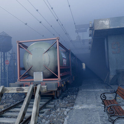 Train depo