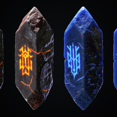 Runic Crystal Monolith