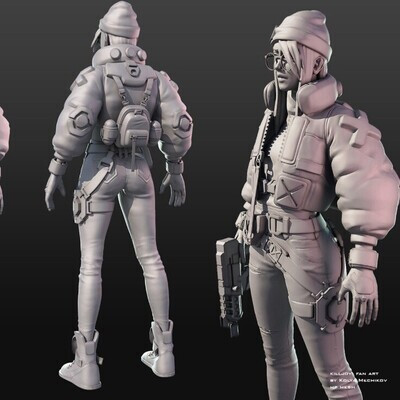 Kill Joy fan 3D Art