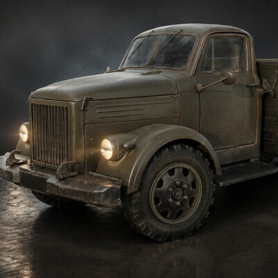 3D Asset Game Ready "Truck"