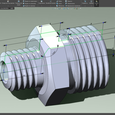 объекты сделанные в solidworks