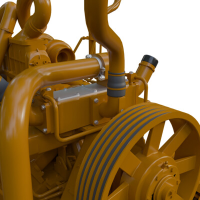 Caterpillar 785C Элементы