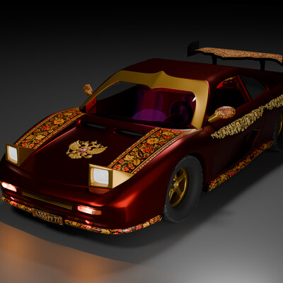 Khokhloma Supercar