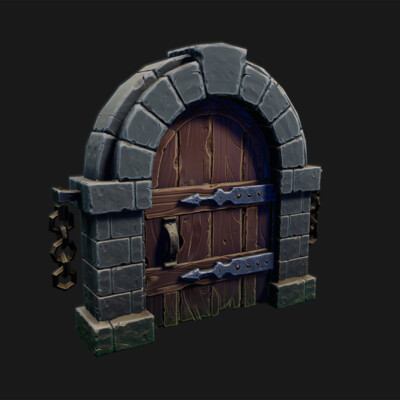 Stylized Door