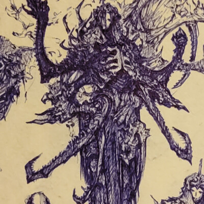 Traditional sketch 5