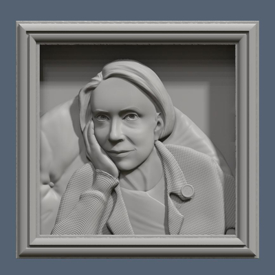 Инна Чурикова 3d модель