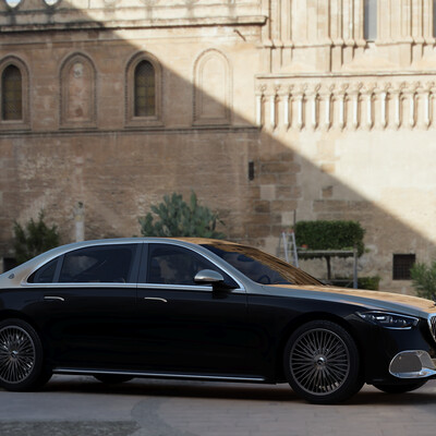 Mercedes-Maybach S-Class | Элегантность и Мощь | Темный Градиент