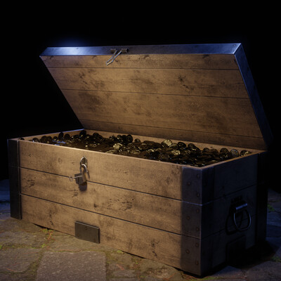 Замковый сундук\Medieval Castle Trunk