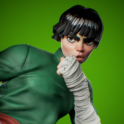 Rock Lee from "Naruto"