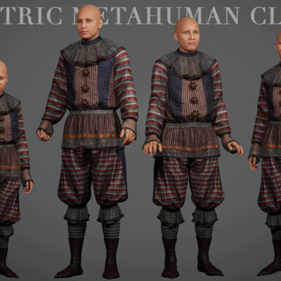 Образ страшного клоуна для Metahuman