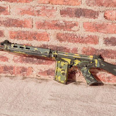 Родезийский FN FAL R1 третьей конфигурации второй серии.