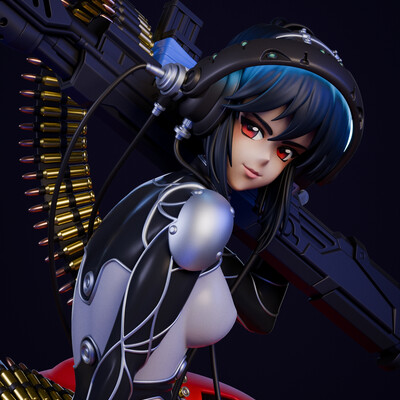 Motoko Kusanagi - The Ghost in the Shell
