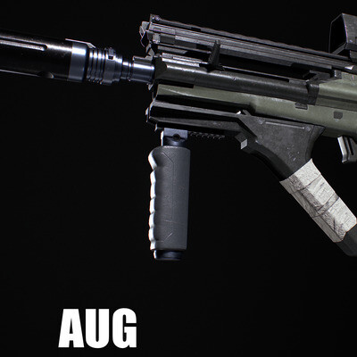 Futuristic AUG