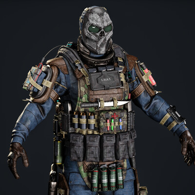 Liquidator | 3D Game Character