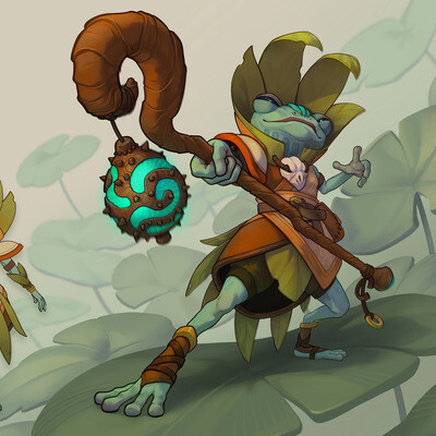 Ninazu — Great Swamp Hunter | Character Design