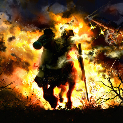 Fiery ride