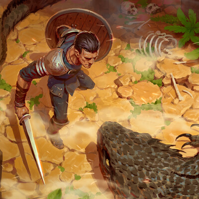 Desert lizard
