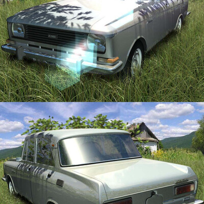 АЗЛК 2140 на природе
