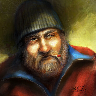 портрет старика