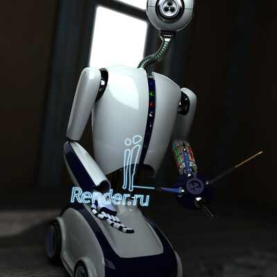  Робот - художник "Render - 1"
