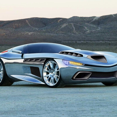 Aero concept car