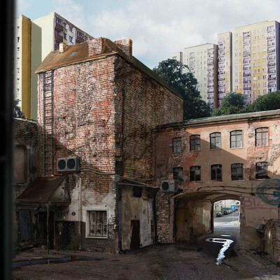двор